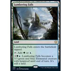 Magic Löskort: Commander: Strixhaven: Lumbering Falls