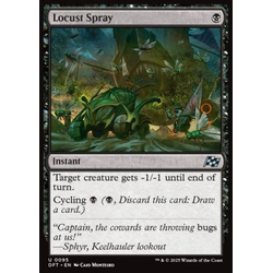 Magic löskort: Magic: Aetherdrift: Locust Spray (Foil)
