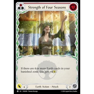 FaB Löskort: Rosetta: Strength of Four Seasons (Red)