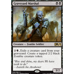 Magic löskort: Core Set 2019: Graveyard Marshal