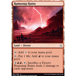 Magic löskort: Hour of Devastation: Ramunap Ruins