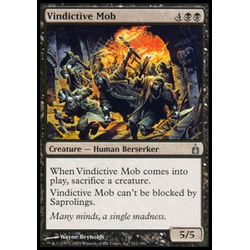 Magic Löskort: Ravnica: Vindictive Mob
