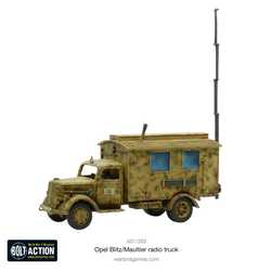German - Opel Blitz/Maultier Radio Truck (Plastic/Metal/Resin)