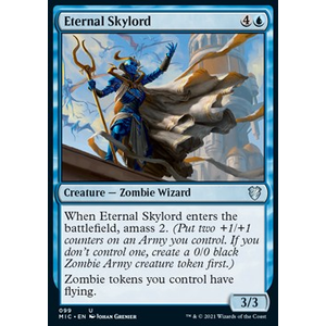 Magic löskort: Commander: Innistrad: Midnight Hunt: Eternal Skylord