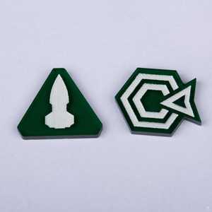 Laserox Command & Control Tokens for Twilight Imperium (Orange)