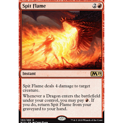 Magic löskort: Core Set 2019: Spit Flame