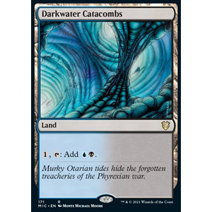 Magic löskort: Commander: Innistrad: Midnight Hunt: Darkwater Catacombs