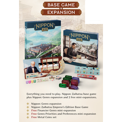 Nippon: Zaibatsu + Genro (Kickstarter Edition) (EN)