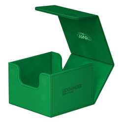 Ultimate Guard SideWinder Deck Case 133+ Standard Size XenoSkin Monocolor Green