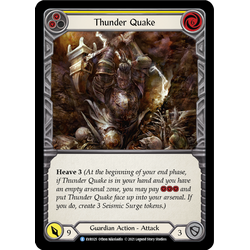 FaB Löskort: Everfest 1st Edition: Thunder Quake (Yellow)