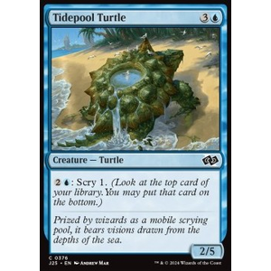 Magic löskort: Magic: Foundations Jumpstart: Tidepool Turtle