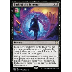 Magic löskort: Commander: March of the Machine: Path of the Schemer