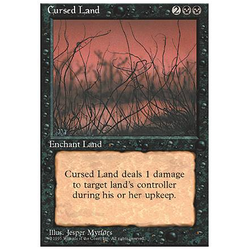 Magic löskort: 4th Edition: Cursed Land