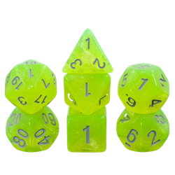 Vaettir Workshop: 7-Die Set Kiwi Green