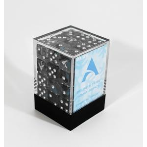 Alphaspel: D6 Dice Cube 12mm Crystal Frost (36)