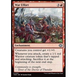 Magic löskort: Tarkir: Dragonstorm: War Effort