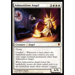 Magic löskort: Worldwake: Admonition Angel