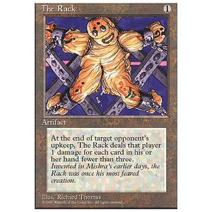Magic löskort: 4th Edition: The Rack