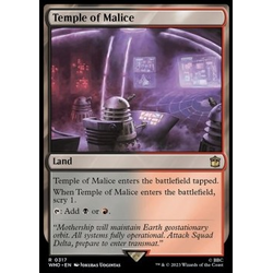 Magic löskort: Universes Beyond: Doctor Who: Temple of Malice