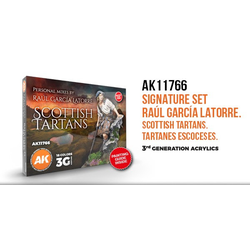 3G Signature Paint Set: Scottish Tartans -  Raül Garcia Latorre