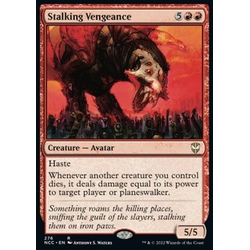 Magic löskort: Commander: Streets of New Capenna: Stalking Vengeance