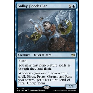 Magic löskort: Bloomburrow: Valley Floodcaller