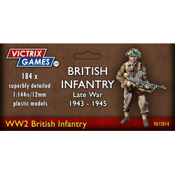 Victrix: British Infantry and Heavy Weapons 1:144/12mm (184)