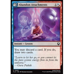 Magic löskort: Avatar: The Last Airbender: Abandon Attachments