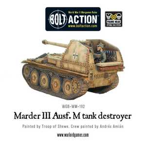 German Marder III Ausf. M (Resin/White metal)