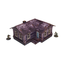 Pre-Painted WW2 Ostfront Village Maria's House (UV-printed) (MDF)