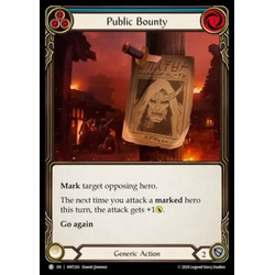 FaB Löskort: The Hunted: Public Bounty (Blue)