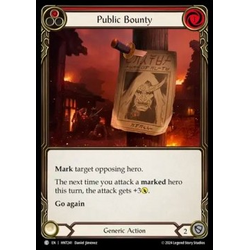 FaB Löskort: The Hunted: Public Bounty (Red)