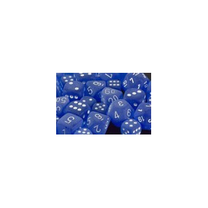 Frosted™ Blue/white (36-dice set)