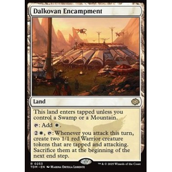 Magic löskort: Tarkir: Dragonstorm: Dalkovan Encampment (Foil)