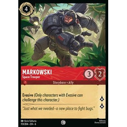 Lorcana Löskort: Azurite Sea: Markowski - Space Trooper (Foil)