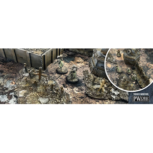 PWork Wargames Mat: Trench Warfare 44x60" (~112x153cm) (Neoprene)