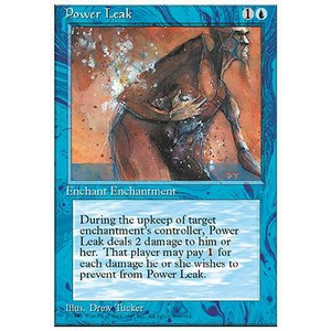 Magic löskort: 4th Edition: Power Leak