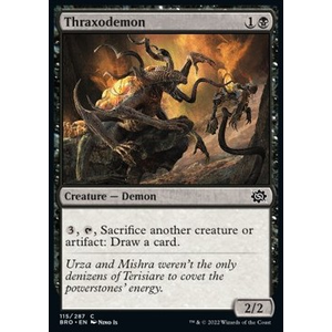 Magic löskort: The Brothers' War: Thraxodemon