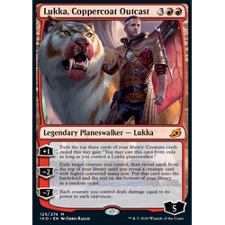 Magic löskort: Ikoria: Lair of Behemoths: Lukka, Coppercoat Outcast