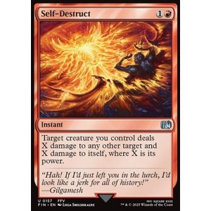 Magic löskort: Magic: The Gathering - FINAL FANTASY: Self-Destruct