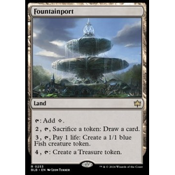 Magic löskort: Bloomburrow: Fountainport