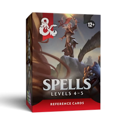 Dungeons & Dragons: Reference Cards - Spells: Levels 4-5