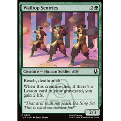 Magic löskort: Avatar: The Last Airbender: Walltop Sentries