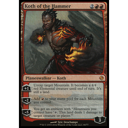Magic löskort: Duel Decks: Venser vs Koth: Koth of the Hammer (Foil)