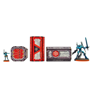 Infinity Precinct Sigma: Containers (3) PREPAINTED (grey/red)