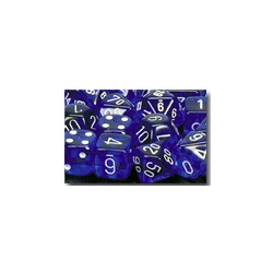 Translucent: Blue/white (10-die set)