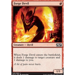 Magic löskort: M15: Forge Devil