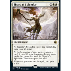 Magic löskort: Innistrad: Midnight Hunt: Sigarda's Splendor