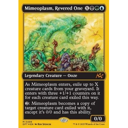 Magic löskort: Magic: Aetherdrift: Mimeoplasm, Revered One (alternative art) (Foil)