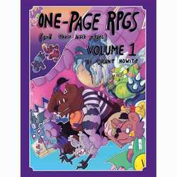One-Page RPGs Vol. 1